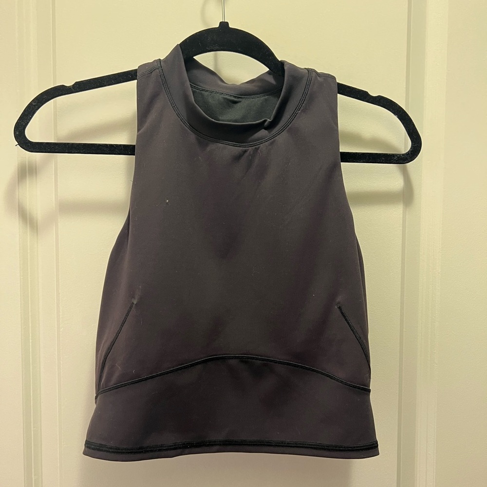 Lululemon Yoga Top, Black, Size 10